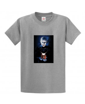 Pinhead Hellraiser Classic Unisex Kids and Adults T-Shirt For Horror Show Fans
